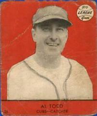 Al Todd #28 Baseball Cards 1941 Goudey Prices