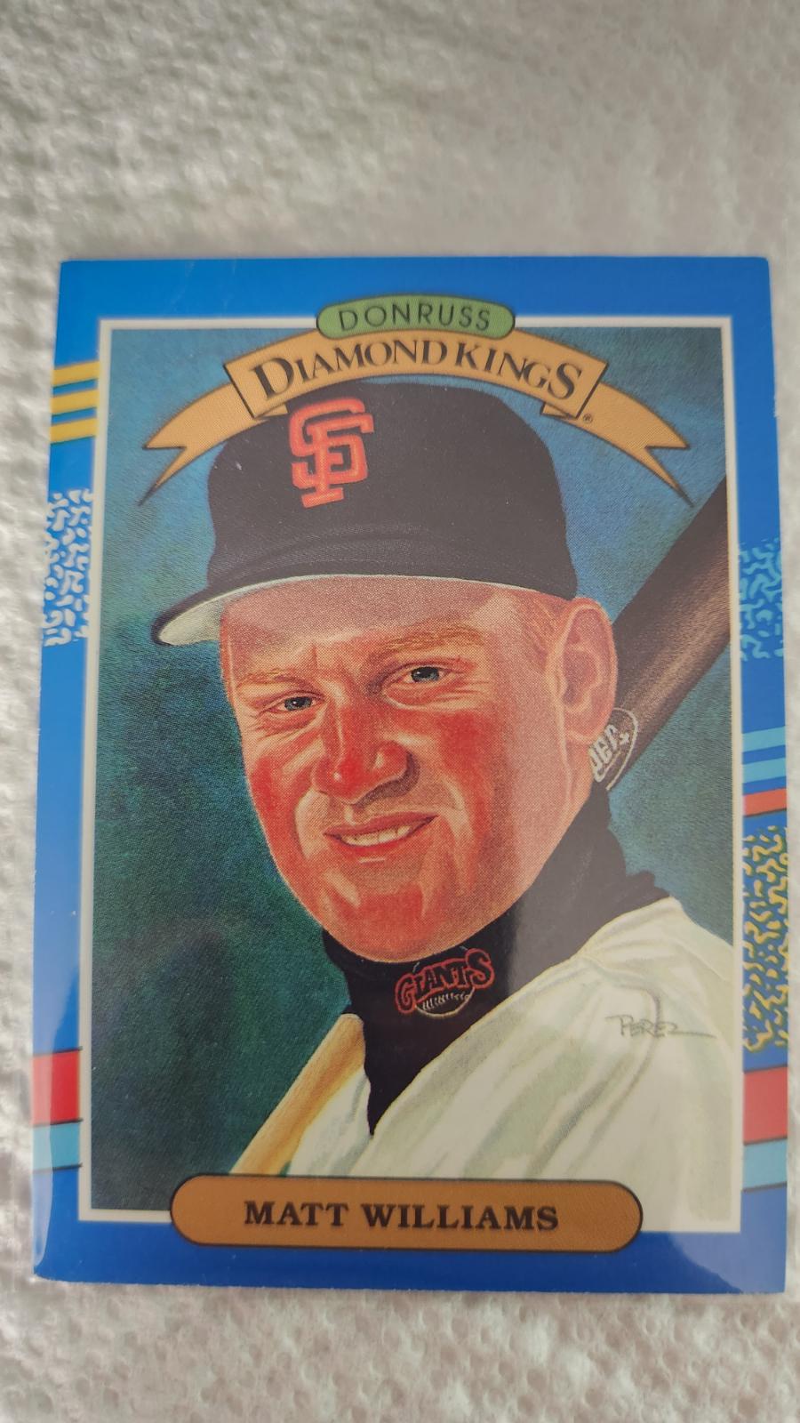 Matt Williams #18 Prices | 1991 Donruss Diamond Kings | Baseball Cards