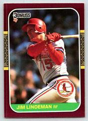 Jim Lindeman #59 Baseball Cards 1987 Donruss Opening Day Prices