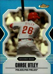 Chase Utley [Blue Refractor] #106 Baseball Cards 2007 Finest Prices