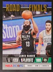 James Harden #33 Basketball Cards 2021 Panini Hoops Road to the Finals Prices