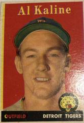 Al Kaline [Yellow Name] #70 Baseball Cards 1958 Topps Prices