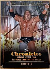 Triple H #HHH-32 Wrestling Cards 2022 Panini Chronicles WWE It's All About the Game Prices