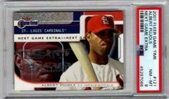 Albert Pujols [Next Game Extra] Baseball Cards 2001 Fleer Game Time Prices