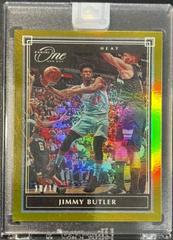 Jimmy Butler [Gold] #90 Basketball Cards 2019 Panini One and One Prices