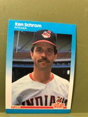 Ken Schrom #258 Baseball Cards 1987 Fleer Prices