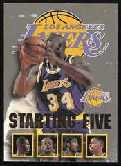 Shaquille O'Neal Basketball Cards 1996 Hoops Starting Five Prices