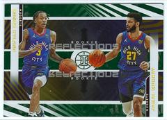 Bones Hyland, Jamal Murray [Emerald] #15 Basketball Cards 2021 Panini Illusions Rookie Reflections Prices