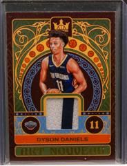 Dyson Daniels [Prime] #AN-DDN Basketball Cards 2022 Panini Court Kings Art Nouveau Prices