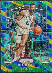 Bill Russell [Blue, Yellow, Green] Basketball Cards 2019 Panini Prizm Prices