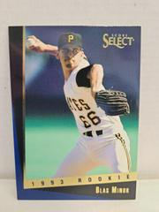 Blas Minor #71T Baseball Cards 1993 Score Select Prices