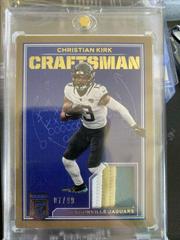 Christian Kirk [Prime] #13 Football Cards 2023 Panini Donruss Elite Craftsman Jerseys Prices
