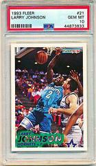 Larry Johnson #21 Basketball Cards 1993 Fleer Prices