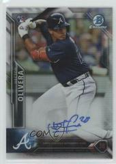 Hector Olivera [Refractor] Baseball Cards 2016 Bowman Chrome Rookie Autographs Prices
