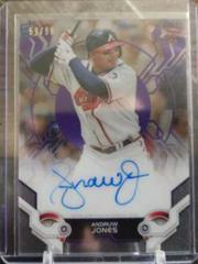 Andruw Jones [Purple] #AJ Baseball Cards 2019 Topps High Tek Autographs Prices