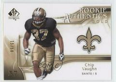 Chip Vaughn #271 Football Cards 2009 SP Authentic Prices