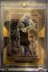 Charles Barkley [Black Gold] Basketball Cards 2023 Panini Prizm Draft Picks Prices