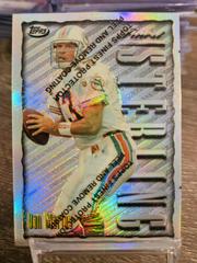 Dan Marino [Refractor w/Coating] Football Cards 1996 Topps Finest Prices