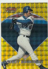 Henry Rodriguez [Atomic Refractor] #18 Baseball Cards 1996 Bowman's Best Prices