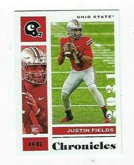 Justin Fields Football Cards 2021 Panini Chronicles Draft Picks Prices