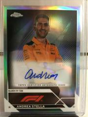 Andrea Stella [Orange Refractor] #CAC-AS Racing Cards 2023 Topps Chrome Formula 1 Autograph Prices