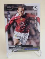 Wayne Rooney #HH-11 Soccer Cards 2023 Topps UEFA Club Historic Hat Trick Prices