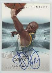 Damien Wilkins Autograph Basketball Cards 2004 SP Authentic Prices