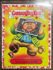 Wild WILLIAM [Red] #17a Garbage Pail Kids X View Askew Prices