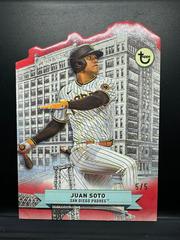 Juan Soto [60 Broadway Red Die Cut] #20 Baseball Cards 2023 Topps Brooklyn Collection Prices
