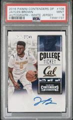 Jaylen Brown [Autograph White Jersey] #108 Basketball Cards 2016 Panini Contenders Draft Picks Prices