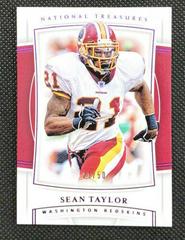 Sean Taylor [Purple] Football Cards 2019 Panini National Treasures Prices