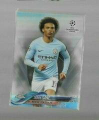 Leroy Sane [Refractor] Soccer Cards 2017 Topps Chrome UEFA Champions League Prices