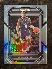 De'Aaron Fox [Silver] Basketball Cards 2022 Panini Prizm Prices