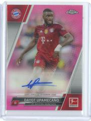 Dayot Upamecano #BCA-DU Soccer Cards 2021 Topps Chrome Bundesliga Autographs Prices