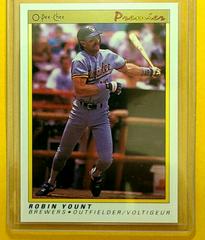 Robin Yount #131 Baseball Cards 1991 O Pee Chee Premier Prices