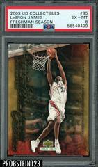 LeBron James #85 Basketball Cards 2003 UD Collectibles Freshman Season Prices