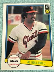 Al Holland #377 Baseball Cards 1982 Donruss Prices