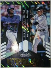 Alex Rodriguez, Ken Griffey Jr. [Retail Lava] #HD-KA Baseball Cards 2022 Panini Absolute Historical Duals Prices