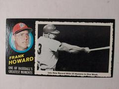Frank Howard Baseball Cards 1971 Topps Greatest Moments Prices