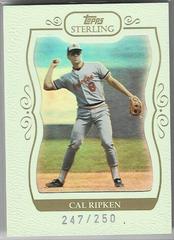 Cal Ripken Jr. #229 Baseball Cards 2008 Topps Sterling Prices