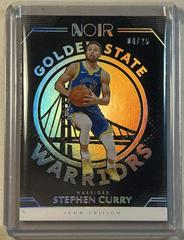 Stephen Curry [Holo Gold] Basketball Cards 2019 Panini Noir Prices
