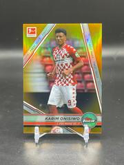 Karim Onisiwo [Gold] Soccer Cards 2021 Topps Finest Bundesliga Touch Prices