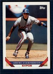 Archi Cianfrocco Baseball Cards 1993 Topps Prices