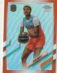 Tyler Smith [Orange Refractor] #54 Basketball Cards 2021 Topps Chrome OTE Overtime Elite Prices