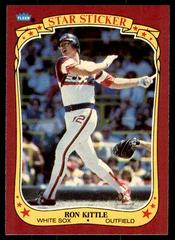 Ron Kittle #68 Baseball Cards 1986 Fleer Star Stickers Prices