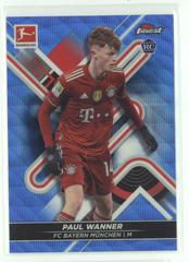 Paul Wanner [Blue Wave] #97 Soccer Cards 2021 Topps Finest Bundesliga Prices