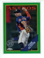 Jose Altuve [Green] Baseball Cards 2023 Topps Chrome Update 1988 Prices