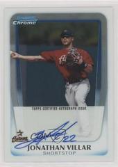 Jonathan Villar [Autograph] #BCP110 Baseball Cards 2011 Bowman Chrome Prospects Prices