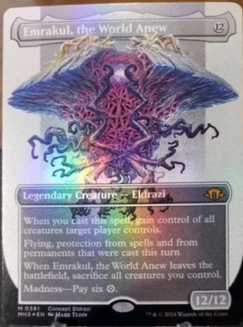 Emrakul, the World Anew [Borderless Foil] #381z Magic Modern Horizons 3