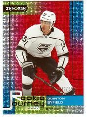 Quinton Byfield [Red] #RJ-2 Hockey Cards 2021 Upper Deck Synergy Rookie Journey Away Prices